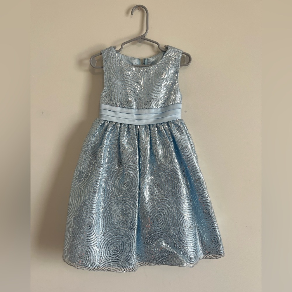 Girls blue dress